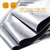 imageG4Free UPF 50 UV Protection Travel Umbrella 4246 Inch Windproof Silver Coating Sun Blocking UmbrellaSilverSky Blue