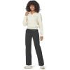 imageG4Free Wide Leg Sweatpants Women Drawstring Waist Fleece Lined Yoga Pants with Pockets for WinterBlack