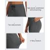 imageG4Free Wide Leg Sweatpants Women Drawstring Waist Fleece Lined Yoga Pants with Pockets for WinterDark Gray