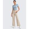 imageG4Free Workout Shirts Women Slim Fit Athletic Gym Work Out Tops Crop Short Sleeve Basic Yoga Tshirts Casual SummerBlue Willow