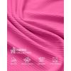 imageG4Free Workout Shirts Women Slim Fit Athletic Gym Work Out Tops Crop Short Sleeve Basic Yoga Tshirts Casual SummerHot Pink