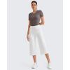 imageG4Free Workout Shirts Women Slim Fit Athletic Gym Work Out Tops Crop Short Sleeve Basic Yoga Tshirts Casual SummerTaupe