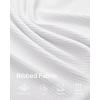 imageG4Free Workout Tank Tops for Women Slim Fitted Racerback Ribbed Athletic Gym Yoga Tanks Summer CasualWhite