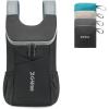 imageG4Free 11L Hiking Backpack Small Ultra light Packable Backpack Travel Bag for Women Men Casual Outdoor Camping Daypack BlackBlack