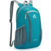 imageG4Free 16L Hiking Daypack Lightweight Packable Small Backpack for Travel Camping Outdoor Men WomenTeal Blue
