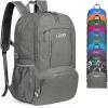imageG4Free 40L Lightweight Packable Hiking Backpack Waterproof Travel DaypackGrey