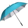 imageG4Free 546268 Inch Extra Large Windproof Golf Umbrella UV Protection Automatic Open Double Canopy Vented Sun Rain Stick UmbrellaBlue