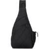 imageG4Free Casual Crossbody Bag Sling Daypack for Women Lightweight Backpack Fashionable Chest Bag for Daily OutingsBlack