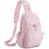 imageG4Free Sling Bag for Women Casual Crossbody Handbag Fashionable Shoulder Backpack Lightweight Chest BagPink