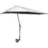 imageG4Free UPF 50 Adjustable Chair Umbrella XL with Universal Clamp UV Protection Sun Shade Umbrella for Beach Chair Stroller Wheelchair Golf Cart Bleacher PatioBlack