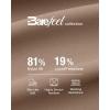 imageG4Free BareFeel Built in Bra Workout Tank Tops Removable Padded Longline Sports Bras Waist Length Athletic TanksToffee