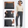 imageG4Free BareFeel Yoga Pants Women Wide Leg Pants with Pockets High Waisted Comfortable Soft Casual Pants 29quot31quot33quotDark Grey