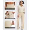 imageG4Free BareFeel Yoga Pants Women Wide Leg Pants with Pockets High Waisted Comfortable Soft Casual Pants 29quot31quot33quotLight Khaki