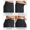 imageG4Free BareFeel Yoga Pants for Women Seamless Waistband Yoga Leggings Workout Biker Leggings with Pockets 25quot 27quot 29quotBlack