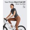 imageG4Free BareFeel Yoga Pants for Women Seamless Waistband Yoga Leggings Workout Biker Leggings with Pockets 25quot 27quot 29quotDark Coffee