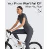 imageG4Free BareFeel Yoga Pants for Women Seamless Waistband Yoga Leggings Workout Biker Leggings with Pockets 25quot 27quot 29quotDark Gray