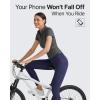 imageG4Free BareFeel Yoga Pants for Women Seamless Waistband Yoga Leggings Workout Biker Leggings with Pockets 25quot 27quot 29quotRoyal Blue