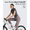 imageG4Free BareFeel Yoga Pants for Women Seamless Waistband Yoga Leggings Workout Biker Leggings with Pockets 25quot 27quot 29quotTaupe