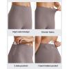 imageG4Free BareFeel Yoga Pants for Women Seamless Waistband Yoga Leggings Workout Biker Leggings with Pockets 25quot 27quot 29quotTaupe