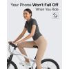 imageG4Free BareFeel Yoga Pants for Women Seamless Waistband Yoga Leggings Workout Biker Leggings with Pockets 25quot 27quot 29quotToffee