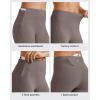 imageG4Free Barefeel Biker Shorts Women Tummy Control High Waisted No Front Seam Workout Gym Shorts with Pockets 4quot 6quot 8quotTaupe