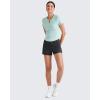 imageG4Free Casual Shorts for Women 3 Athletic Shorts Elastic Waist Running Shorts Summer Shorts with PocketsBlack