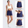 imageG4Free Casual Shorts for Women 3 Athletic Shorts Elastic Waist Running Shorts Summer Shorts with PocketsRoyal Blue
