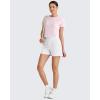 imageG4Free Lightbreeze Womens Workout Tops Batwing Sleeve Tees Loose Fit Athletic Gym Shirts Basic Yoga Tshirts Casual SummerPink