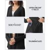 imageG4Free Lightweight Cardigans for Women UPF 50 Long Sleeve Sun Shirts Open Front Summer Cover Ups UV ProtectionBlack