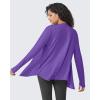 imageG4Free Lightweight Cardigans for Women UPF 50 Long Sleeve Sun Shirts Open Front Summer Cover Ups UV ProtectionDark Purple