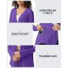 imageG4Free Lightweight Cardigans for Women UPF 50 Long Sleeve Sun Shirts Open Front Summer Cover Ups UV ProtectionDark Purple