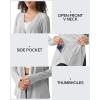 imageG4Free Lightweight Cardigans for Women UPF 50 Long Sleeve Sun Shirts Open Front Summer Cover Ups UV ProtectionGray