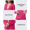imageG4Free Lightweight Cardigans for Women UPF 50 Long Sleeve Sun Shirts Open Front Summer Cover Ups UV ProtectionHot Pink