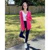 imageG4Free Lightweight Cardigans for Women UPF 50 Long Sleeve Sun Shirts Open Front Summer Cover Ups UV ProtectionHot Pink