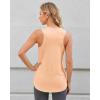 imageG4Free Lightweight Racerback Workout Tank Tops for Women High Neck Athletic Long Tanks Fast Dry Sleeveless Running ShirtsPeach Nectar