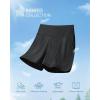 imageG4Free Ribbed Stretchy Womens Shorts Casual High Waisted Athletic Running Golf Lounge Shorts with PocketsBlack
