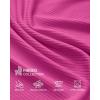 imageG4Free Ribbed Stretchy Womens Shorts Casual High Waisted Athletic Running Golf Lounge Shorts with PocketsHot Pink