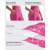 imageG4Free Ribbed Stretchy Womens Shorts Casual High Waisted Athletic Running Golf Lounge Shorts with PocketsHot Pink