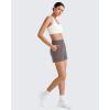 imageG4Free Smoofit Modal Soft Sweat Shorts for Women High Waist Athletic Shorts for Summer Casual Relaxed with PocketsTaupe