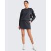 imageG4Free Smoofit Sweat Skirts for Women Soft Drawstring Summer Casual Lounge Skirt with PocketsBlack