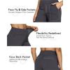 imageG4Free Yoga Pants Women Wide Leg Pants with Pockets High Waist Stretch Dress Casual Sweatpants PetiteRegularTallDark Grey
