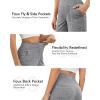 imageG4Free Yoga Pants Women Wide Leg Pants with Pockets High Waist Stretch Dress Casual Sweatpants PetiteRegularTallHeather Grey