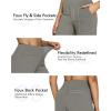 imageG4Free Yoga Pants Women Wide Leg Pants with Pockets High Waist Stretch Dress Casual Sweatpants PetiteRegularTallMocha Brown