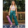 imageG4Free Yoga Pants Women Wide Leg Pants with Pockets High Waist Stretch Dress Casual Sweatpants PetiteRegularTallTeal