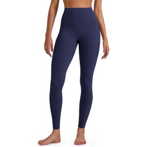 imageG4Free BareFeel Yoga Pants for Women Seamless Waistband Yoga Leggings Workout Biker Leggings with Pockets 25quot 27quot 29quotRoyal Blue