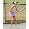 imageG4Free 15quot20quot Tennis Skirts for Women Golf Skorts with Pockets High Waist Ruffle Athletic Skirt Inner Shorts15lavender