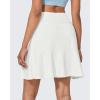 imageG4Free 15quot20quot Tennis Skirts for Women Golf Skorts with Pockets High Waist Ruffle Athletic Skirt Inner Shorts20white
