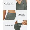 imageG4Free 2025 Trendy Shorts for Women Dressy Casual High Waisted Lounge Summer Pleated Shorts with PocketsGrey Sage
