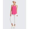 imageG4Free Athletic Tank Tops for Women Lightweight Muscle Workout Gym Tops Fast Dry YBack Loose Fit Running ShirtsHot Pink