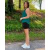imageG4Free Athletic Tank Tops for Women Lightweight Muscle Workout Gym Tops Fast Dry YBack Loose Fit Running ShirtsTeal